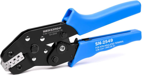 SN-2549 Ratcheting Crimping Tool 0.08-1.0 mm ² 18-28AWG for PH2.0/XH2.54/2.54/2.8/3.0/3.96/4.8/KF2510/JST Dupont style Terminal...