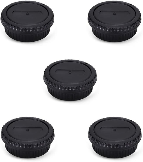 Rear Lens Cap & Body Cap Cover Set for Canon EF EF-S Mount Camera 90D 80D 77D 70D T8i T7 T7i T6 T6i T5i SL3 SL2 7D Mark II 6D Mark II 5D Mark IV 1...