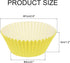 uxcell 100 Pcs Cupcake Liners, Muffins Paper Baking Cups Wrappers Standard Greaseproof for Baking Cupcake Wrapper, Yellow...