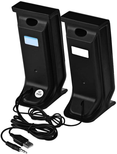 Computer Speakers,Wired Speakers for PC Desktop Laptop Tablet Smartphones,Mini USB 2.0 Speaker Subwoofer...