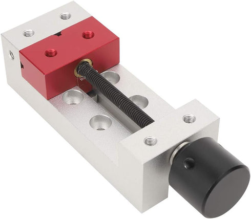 50mm Mini Flat Clamp, Table Flat Clamp, Aluminum Mini Drill Press Vise Clamp Table Bench Vice DIY Sculpture Craft Carving Bed Tool...