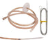 Extra Long Pipe Tube Cleaner Fridge Drain Pipe Dredging Tool Flexible Drain Brush Skinny Tube Spiral Cleaning Brush Drinking Straw Cleaner Brush N...