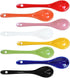 8 Color Porcelain Egg Spoons Ceramic Spoons 4.7 inch Coffee Dessert Yogurt Tea Milky Tea...