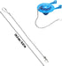 3 Pieces Toilet Flapper Chain Stainless Steel Universal Toilet Chain Replacement with Hook and Ring Toilet Handle Beaded Chain for Most Toilet Fla...