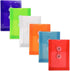 JAM PAPER Plastic Envelopes with Button & String Tie Closure - 4 1/4 x 6 1/4 - Assorted Colors - 6/Pack...