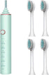 Ultrasonic Electronic Toothbrush with 6 Modes and Smart Timer - Perfect for Men and Women - Clean Teeth and Gums Effectively, Geen...