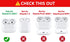 (3Pack) Case for AirPods 3rd Generation with Cleaning kit, XMBYGY Cute Skin Design Silicone Cartoon Charging Case Protective Covers with Keychain ...