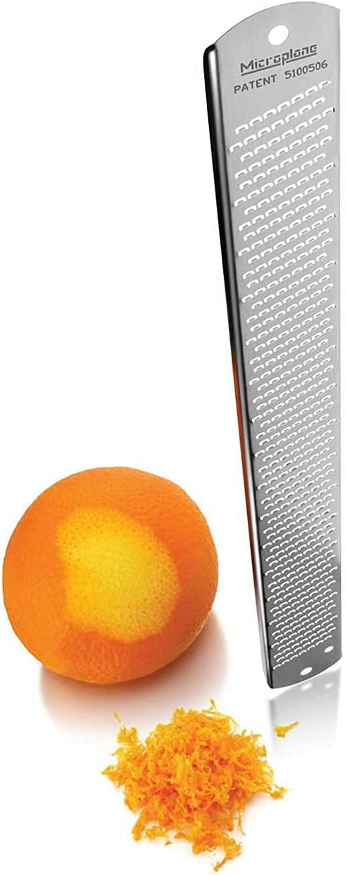 Microplane Twin-Pack: Durable 12" Stainless Citrus Zester with Cover for Kitchen...