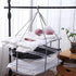 Looca 3-Tier Folded Mesh Clothes Hanging Dryer Sweater Drying Rack 30.3" L * 24.5" W*30.7" H...
