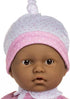 JC Toys La Baby Hispanic 11-inch Small Soft Body Baby Doll La Baby | Washable |Removable Pink Floral Outfit w/Hat, Pacifier & Blanket | for Childr...