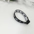 CSIYANJRY99 WWJD Bracelets for Women Men Black Ribbon Jacquard Bracelet...