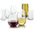 Libbey Glassware 221 Stemless White Wine Glass, 17 oz. (Pack of 12)...