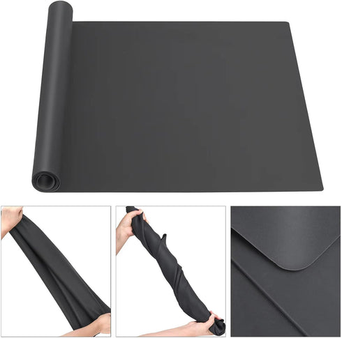 Extra Large Heat Resistant Nonstick SiliconePastry Baking Mat,Non-Stick Baking Mat Dining Table Mat Non-Slip Kitchen Mat Countertop Protector Pads...