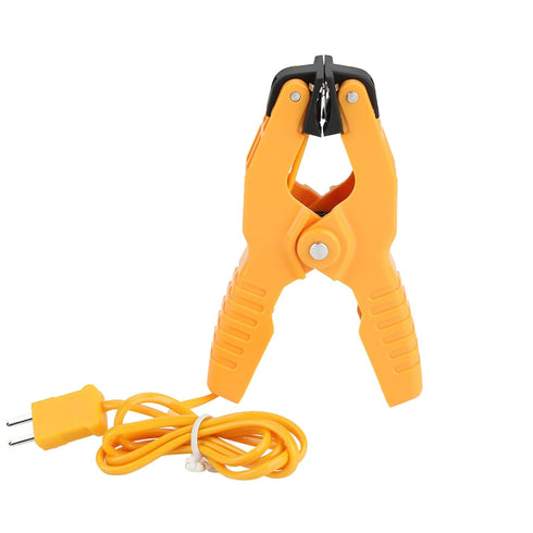 Temperature Clamp, HT 05 Thermocouple Sensor Temperature Pipe Clamp, 1~3/8" K Type Temperature Range Test Probes Sensors...