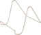 Bard's Plain Silver Wire Easel Stand, 6" H x 5.5" W x 8" D...