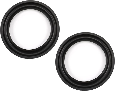 Fielect 6.5 Inch Speaker Rubber Edge Surround Rings Replacement Parts for Speaker Repair or DIY 2pcs...