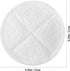 8 Pack Spinwave Mop Pads Compatible with Bissell Spinwave 2039A 2124: 4 Soft Pads 4 Scrubby Pads for Hardwood Floor Cleaning - 8.26 Inch Spin Repl...