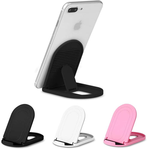 Cell Phone Stand 3Pack, Portable Foldable Desktop Cell Phone Holder, Adjustable Universal Multi-Angle Cradle Stands for Tablet iPad iPhone X/xr/xs...