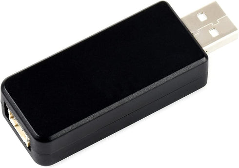 Waveshare USB Sound Card for Raspberry Pi/Jetson Nano USB Audio Module External Audio Converter Recording and Playback Support Stereo Codec Onboar...