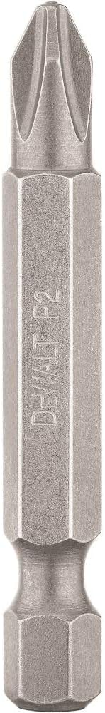 DEWALT DW2022 2-Inch #2 Phillips Power Bit with 1/4-Inch Hex Drive...