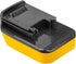 1x Adapter for DeWalt 20v MAX XR DCB205 Li-Ion Battery Only Fits Porter Cable 18v (NOT 20v) Tools-Only One-Way 20v XR Battery to P-C 18v Tool Conv...