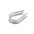 1/4" Wire Rope Thimbles 6Pcs, M5 Stainless Steel Thimble for Diameter Cable Rigging...