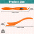 AMBONNPRIN Wrapping Paper Cutter Tool, Insided Sharp Blade Safety Wrapping Paper Cutter, Craft Paper Cutting Knife, Plastic Carbon Fiber Film Cutt...