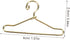 20pcs Coat Hangers Miniature Little Doll Suit Small Doll Hangers Doll Dress Mini Hangers Ornaments Mini Doll Clothes Hangers Iron Wire Doll Small ...