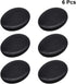 Healifty 6Pcs Hot Stones Massage Stones Spa Power Natural Rocks for Body Relax...