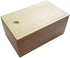 Wooden Unfinished Storage Box with Slide Top...