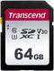 Transcend TS64GSDC300S-E 64GB SDXC Class 10 UHS-1 U1 Memory Card...