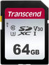 Transcend TS64GSDC300S-E 64GB SDXC Class 10 UHS-1 U1 Memory Card...