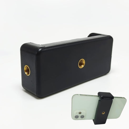 Universal Cell Phone Tripod Mount Adapter, Phone Holder Clip Connector Head Used for Monopod Selfie Stick Travel Mini Flexible Tripod and More......