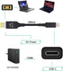 NFHK Type-C USB-C 135W to DC Rectangle 11.0 * 4.5mm Power PD Charge Cable for Thinkpad X1 Legion Y7000P Laptop DC20V 6.25A......