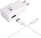 Samsung Galaxy Tab E 8.0 Tablet Adaptive Fast Charger Micro USB 2.0 Cable Kit! True Digital Adaptive Fast Charging uses Dual voltages for up to 50...