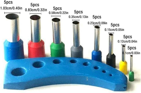 Polymer Clay Cutters,40Pcs Stainless Steel+Plastic Indentation Round Circle Shape Cutters Mold Ceramics Dotting Baking Ring Mold Cutter Punch Tool...