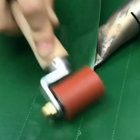 ?????? ???? Heavy Duty Silicone Seam Roller - Sound Deadening Silicone Hand Rollers Used for PVC/Tpo/Epdm Roofing Decking Membrane and Tarpaulin B...