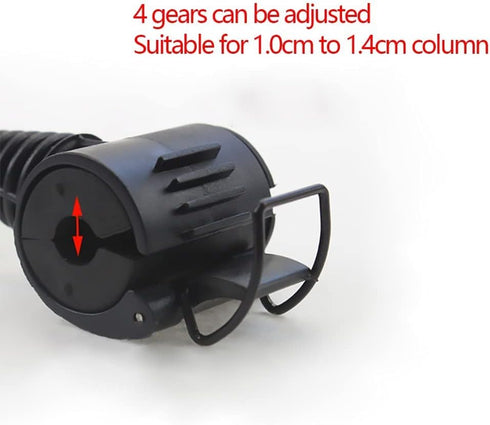 Car Back Seat Phone Holder Mount for Kids, Ring Light Tripod Stand Phone Mount Holder Clamp Post Flexible Direction Adapter Rotatable Monopod Self...