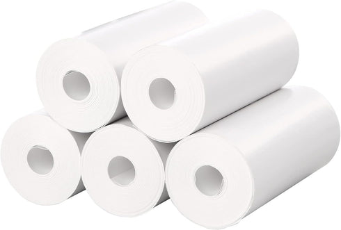 Mafiti 5 Rolls Kids Instant Camera Refill Print Paper for K27/Q5 Kids Camera Instant Print-Photo Print Thermal Paper Compatible With Most Kids Cam...