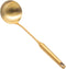 Stainless Steel Ladle Spoon Kitchen Turner - Big Soup Ladle Useful Cooking Utensil Tool - Soup Ladle-Gold...