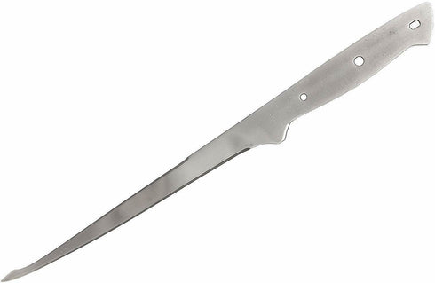 Fishing blade blanks for knife making. Filet knife blanks. (SM87 BIG LAKE MIRRORED)...