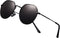 Polarized Polygon Round Sunglasses Classic Half Hexagon Circle Vintage Sun Glasses For Women Men Retro Shades NP1008...