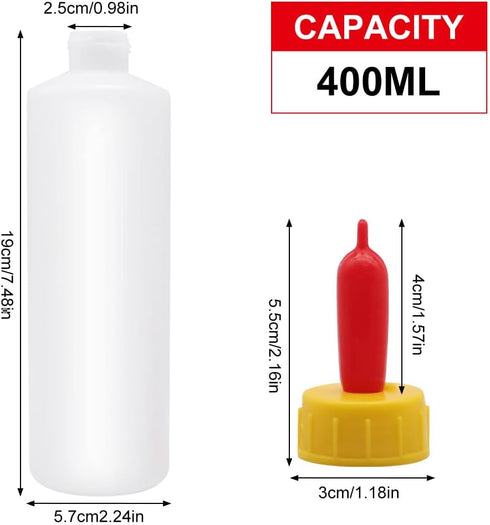 Goat Nipple and Bottles Set, 20 Pieces Cow Calf Milk Drink Nipple and 2 Pieces 400 ml Lamb Feeding Bottle Kit for Sheep Goat Pup Dog Farm Supplies...