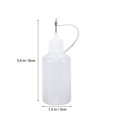 ULTNICE Needle Tip Glue Bottle Applicator Bottles Needle Squeeze Bottle DIY Quilling Tool 30ml Pack of 10...