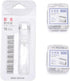 1 Piece Reusable Portable Handheld Paper Clam Clip Staple with 108 Reusable Stainless Steel Metal Refill Clips,Fast Paper Clipper for Office Docum...
