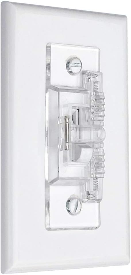 Light Switch Guard, ILIVABLE Child Proof Wall Switch Plate Protects Your Lights or Circuits from being Accidentally Turned On or Off by Children a...