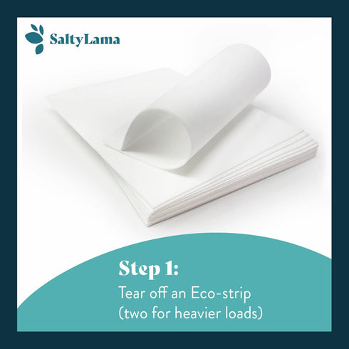 Laundry Detergent Sheets - Easy to Use - Fast Dissolving - 50 Sheets (Up to 100 Loads) - No Wasteful Plastic, Floral Scent...