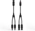 Renogy Solar Connectors Parallel Adapter Cable MMF+FFM, Upgrade-1 Pair Y Branch, Black...
