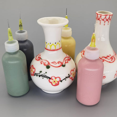 8 Pack 30ml+50ml Glue Squeeze Bottle, Precision Tip Applicator Bottle, Needle Tip Squeeze Bottle, Glue Applicator Bottles, for Paint, Quilling, Cr...