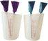 Silicone Resin Measuring Cups Tool Kit, 2PCS 250ml Measuring Cups for Epoxy Resin, 4pcs Resin Mixer Paddles Stir Sticks,Mixing Tools for Resin,Mol...